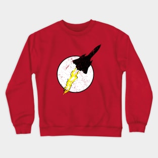 SR-71 Blackbird Thunder Logo Crewneck Sweatshirt